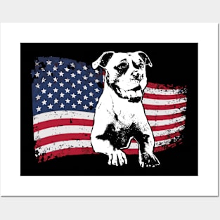 American Bulldog funny gift Shirt Posters and Art